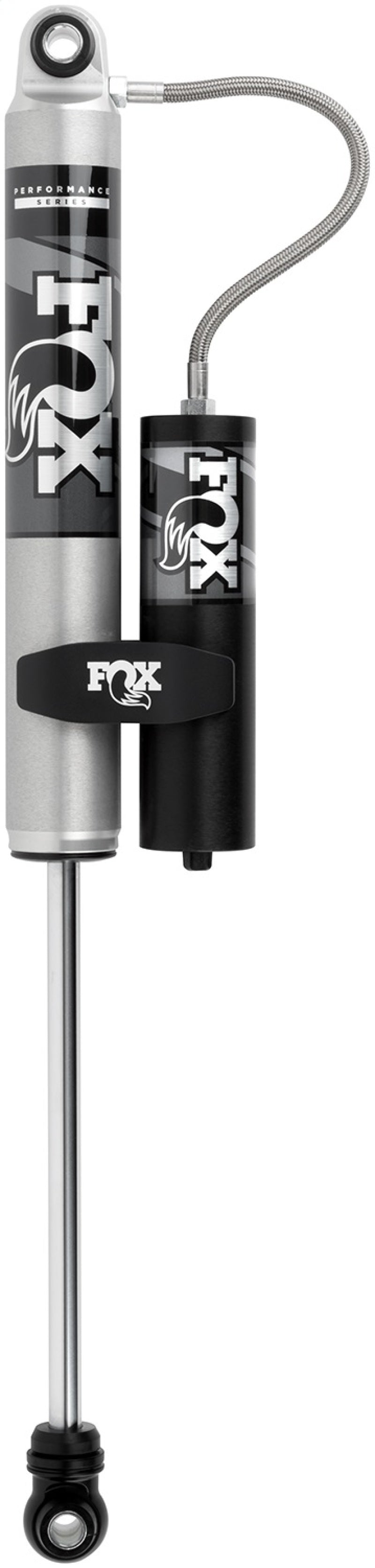 Fox 99+ Chevy HD 2.0 Perf Series 11.1in. Smooth Body IFP Rear Shock / 1.5-3.5in Lift for off-road performance upgrades.