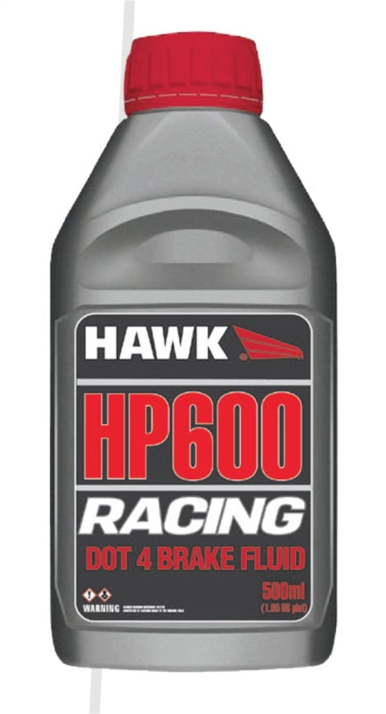 Hawk Performance Race DOT 4 Brake Fluid - 500ml Bottle for offroad performance upgrades