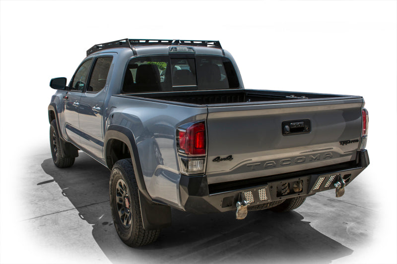 DV8 Offroad 2016+ Toyota Tacoma Aluminum Roof Rack (45in Light) on truck