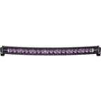 Rigid Industries Radiance+ Curved 40in. RGBW Light Bar for offroad lighting.