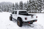 BAK 20-21 Jeep Gladiator Revolver X4s 5ft Bed Cover in snow