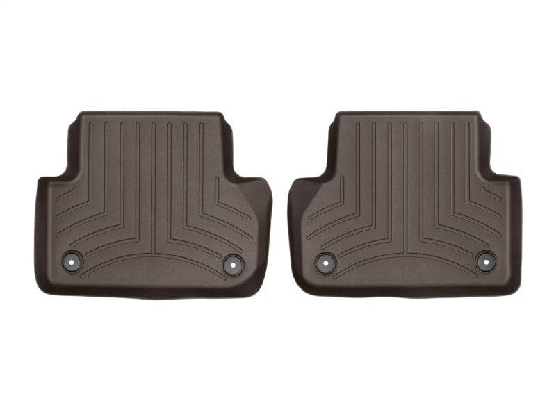 WeatherTech 2017+ Audi A4 Rear FloorLiner - Cocoa Secondary image
