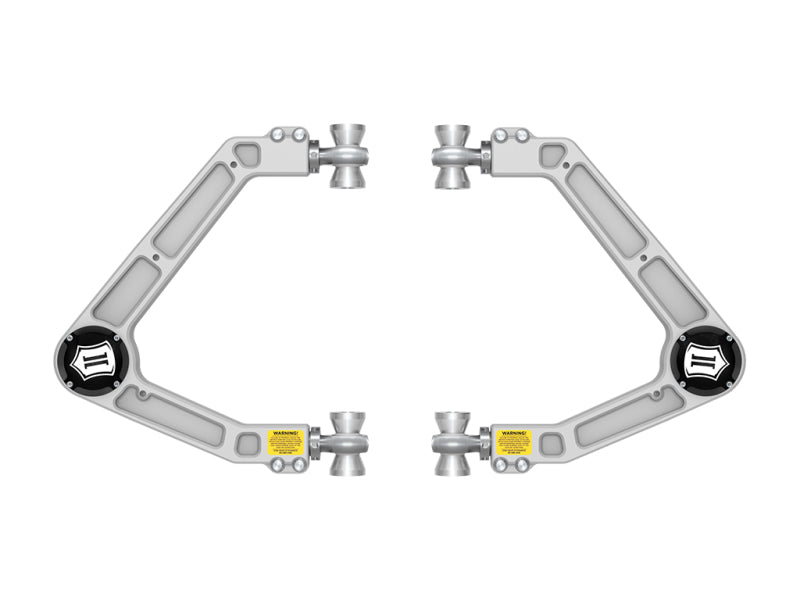 ICON 2023+ GMC Canyon / 2023+ Chevrolet Colorado Billet UCA DJ Pro Kit, durable off road parts for performance. Main image