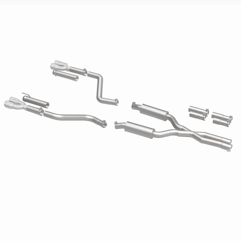 MagnaFlow 2017+ Dodge Challenger 409 SS Polished 3in Quad Tips Cat-Back Exhaust parts