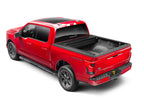 Retrax 21-22 Ford F-150 Super Crew/Super Cab (Incl. 2022 Lightning) 5.5ft Bed RetraxPRO MX installed on red truck