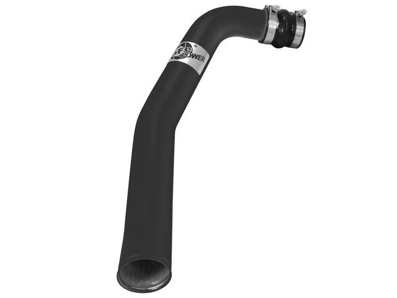 aFe Bladerunner Intercoolers I/C Tube 3in Cold Side Ford F-250/F-350 99-03 V8-7.3L - Black Secondary image