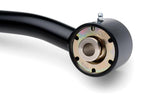 JKS Manufacturing Jeep TJ/XJ/MJ/ZJ Adjustable Track Bar - Front detailed view, high-quality off road parts