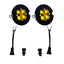 Baja Designs Ford/Toyota F-150/Tundra/Tacoma Fog Light Kit - Amber components for offroad lighting