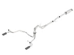 Borla 15-16 Ford F150 3.5L EcoBoost Ext. Cab Black Chrome CB Exhaust ATAK Single Split Rear Exit exhaust system.