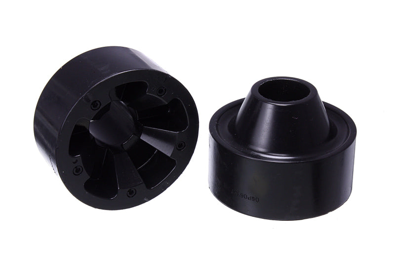 Energy Suspension 07-17 Jeep Wrangler (JK) Black Rear Coil Spring Spacer 1-3/4in Lift Set Secondary image