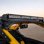 Baja Designs 2024+ Can-Am Maverick R OnX6+ Roof Mount Kit with off road lights