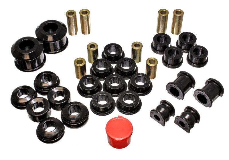 Energy Suspension 02-05 Honda Civic Si Black Hyper-Flex Master Bushing Set for suspension upgrades