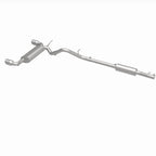MagnaFlow Cat-Back 12-16 Jeep Wrangler GT 3.6L V6 Black Tips exhaust system for offroad performance upgrades.