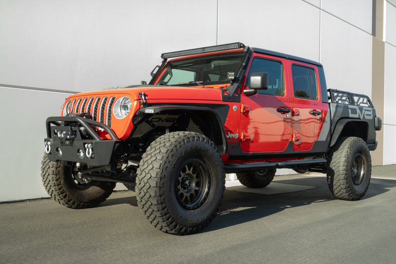 DV8 Offroad 20-23 Jeep Gladiator JT Rock Skins on Jeep