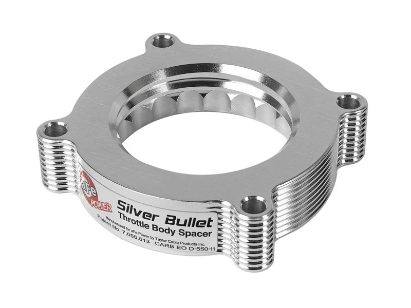 aFe Silver Bullet Throttle Body Spacers TBS Ford F-150 Raptor 10-12 V8-6.2L Secondary image