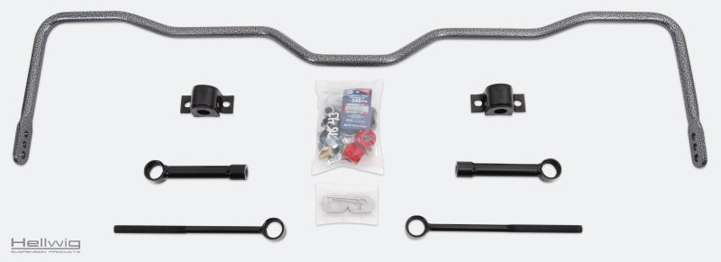 Hellwig 20-21 Jeep Gladiator (w/ 3-5in Lift) Solid Heat Treated Chromoly 7/8in Rear Sway Bar and accessories