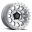 ICON Hulse 18x9 8x180 12mm Offset 5.5in BS Silver Machined offroad wheels