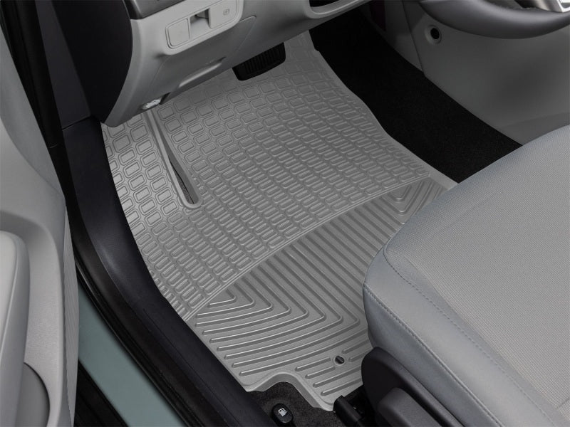 WeatherTech 24-26 Hyundai Kona Front All-Weather Floor Mats 1st Row - Grey Secondary image