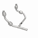 MagnaFlow Conv DF 07-09 Jeep Wrangler/Wrangler Unltd 3.8L (49 State) direct-fit catalytic converter for offroad performance.