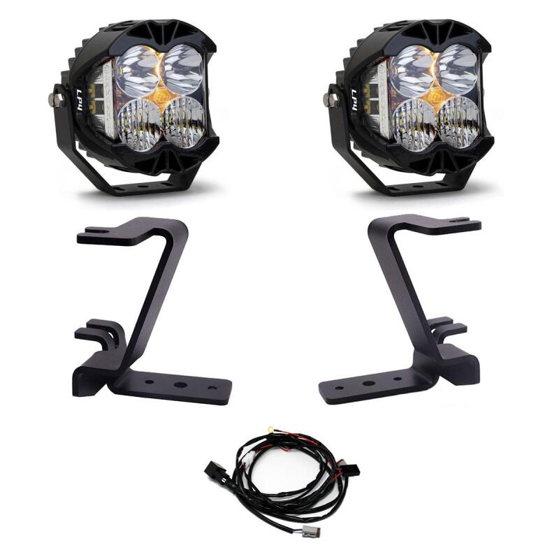 Baja Designs 2023+ Ford F-250/350 Super Duty LP4 A-Pillar Light Kit Secondary image
