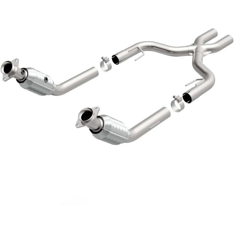 MagnaFlow Direct Fit Catalytic Converter Tru-X Assy 05 Mustang GT Secondary image