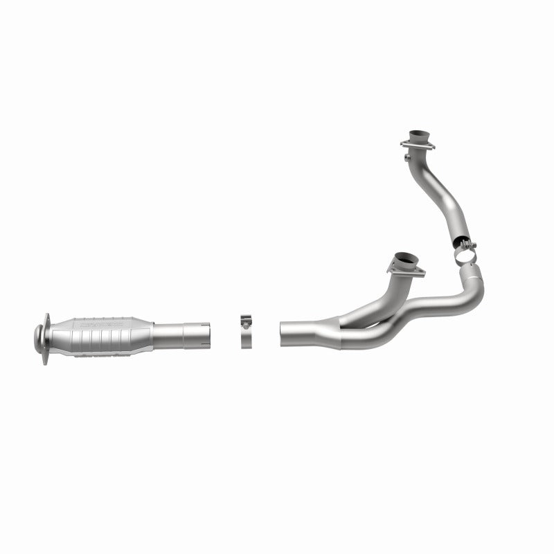 MagnaFlow Conv DF GM 93 95 direct-fit catalytic converter and tubing