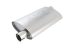 Borla Universal Pro-XS Muffler Oval 3in Inlet/Outlet Offset/Offset Notched Muffler for performance offroad parts