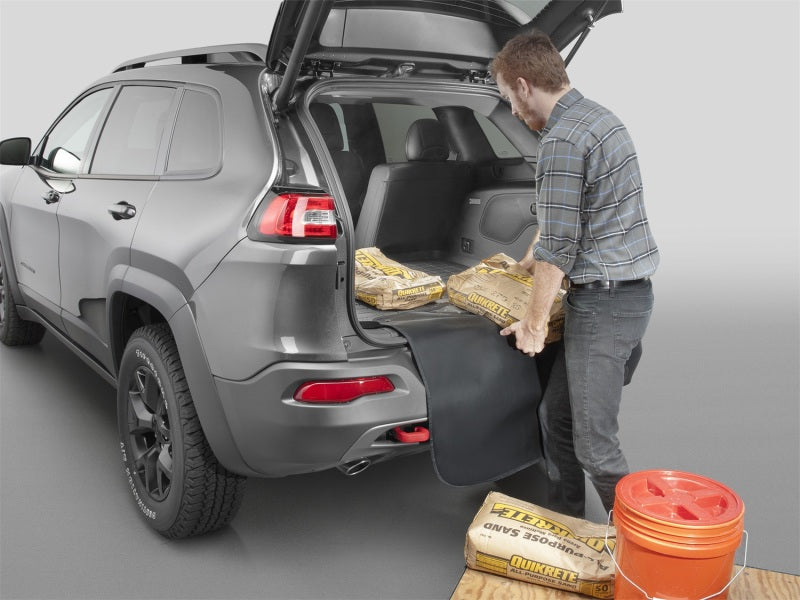 WeatherTech 2021+ Toyota Sienna (w/Spr Tire) Cargo Liner w/Bumper Protec - Blk (Behind 3rd Rw Seat) Secondary image