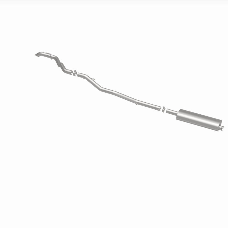 MagnaFlow 2020 Jeep Gladiator 2.5in Rock Crawler Series Single Rear Exit SS Cat-Back Exhaust w/o Tip
