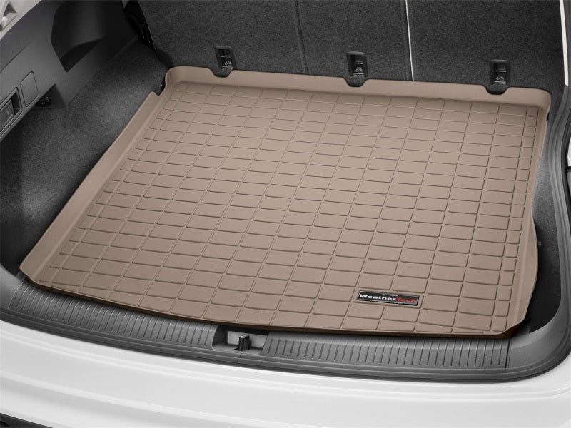 WeatherTech 2018+ Volkswagen Tiguan (w/ 5-Passenger Seating Only) Cargo Liners - Tan Secondary image