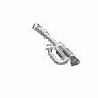 Magnaflow Conv DF 2011-2014 Maxima 3.5 L Underbody exhaust component for offroad performance upgrades.