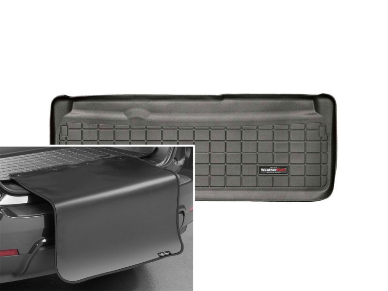 WeatherTech 11+ Toyota Sienna Cargo Liner w/ Bumper Protector - Black Secondary image