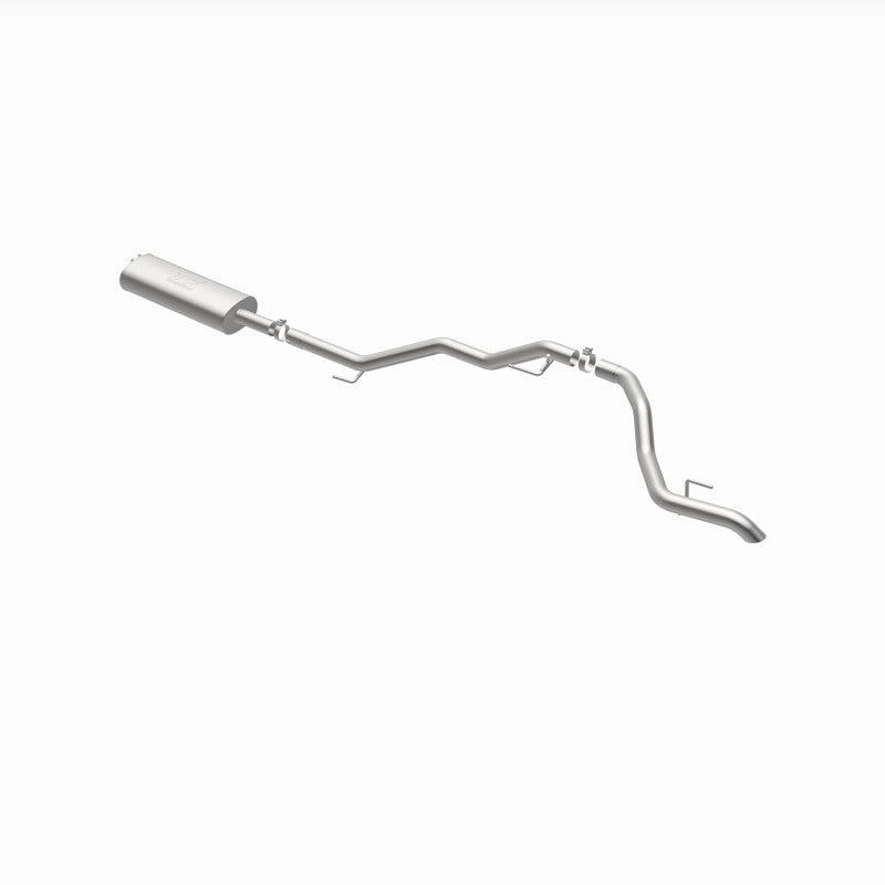 MagnaFlow 2020 Jeep Gladiator 2.5in Rock Crawler Series Single Rear Exit SS Cat-Back Exhaust w/o Tip