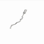 MagnaFlow 2020 Jeep Gladiator 2.5in Rock Crawler Series Single Rear Exit SS Cat-Back Exhaust w/o Tip