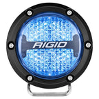 Rigid Industries 360-Series 4in LED Off-Road Diffused Beam - RGBW Backlight (Pair) for offroad lighting and electrical