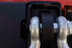 Fishbone Offroad 07-18 JK Wrangler Rubicon and Unlimited Jeep JK Rear D-Ring Frame Mounts close-up view.