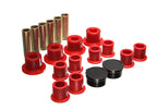 Energy Suspension 98-11 Ford Ranger Red Rear Leaf Spring Bushing Set for offroad performance upgrades