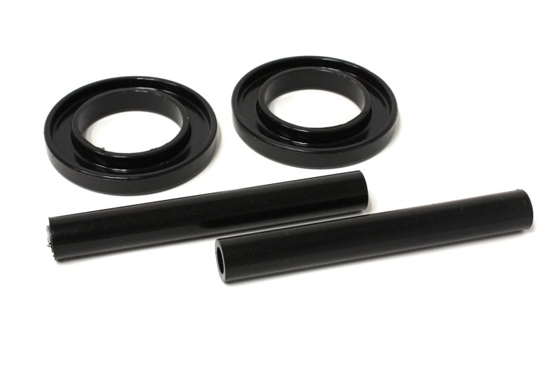 Energy Suspension 83-04 Ford Mustang SVO Black Front Spring Upper & Lower Isolator Set parts
