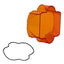 Baja Designs LP6 Spot Factory Amber Lens Replacement Kit components