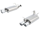 Borla 13-14 Mustang Shelby GT500 GT 5.8L V8 RWD Dual Split Rear Exit ATAK Exhaust Rear Section Only exhaust system