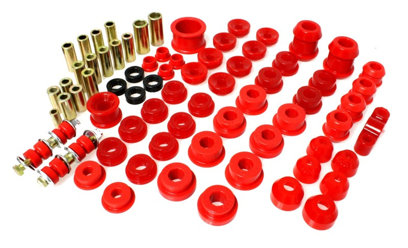 Energy Suspension 92-95 Honda Civic/CRX / 93-97 Honda Del Sol (including VTEC) Red Hyper-Flex Master performance offroad parts