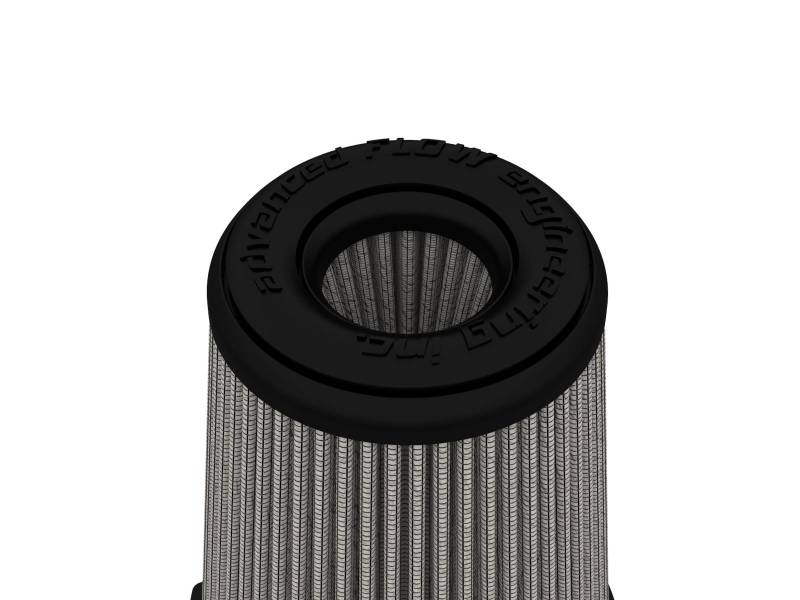 aFe MagnumFLOW Pro DRY S Air Filter 3-1/2in F x 5in B x 3-1/2in T x 6in H (Pair) Secondary image