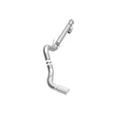 MagnaFlow 08-17 Ford F-250/F-350/F-450 6.4L/6.7L DPF-Back SS 5in Single Passenger Side Rear Exit exhaust pipe.