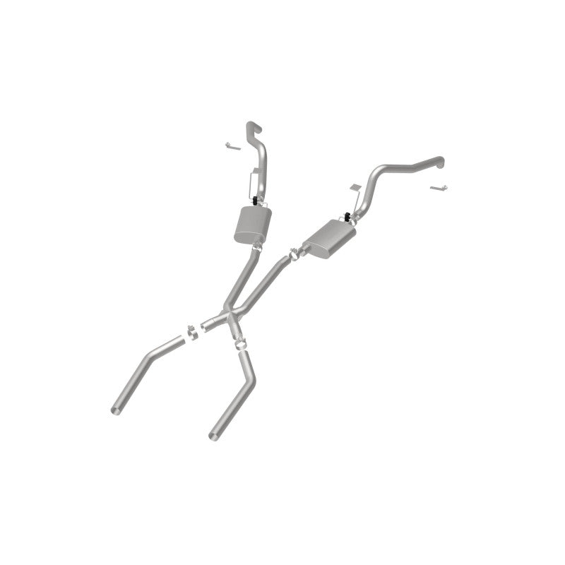MagnaFlow Sys C/B 67-72 F-Body 2.50inch w/Tru-X exhaust system for performance upgrades
