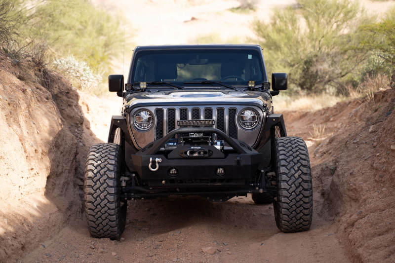 DV8 Offroad 18-22 Jeep Gladiator JT Cowl Light Bar Bracket on Jeep