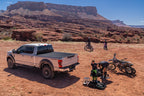 BAK 17-23 Ford Super Duty Revolver X4s 6.10ft Bed Cover in offroad setting