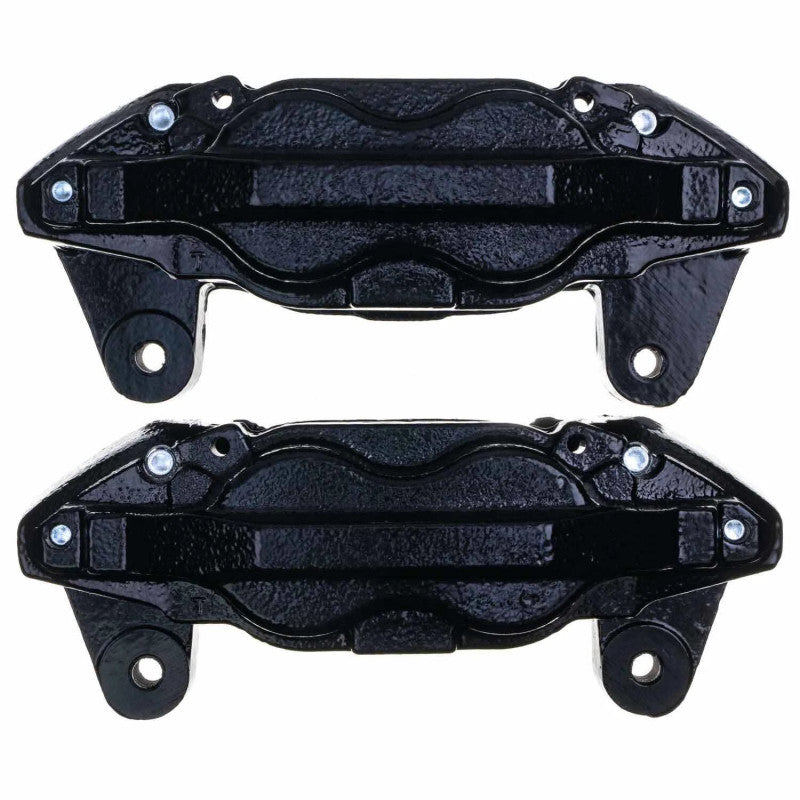 Power Stop 07-15 Toyota Tundra Front Black Caliper Pair w/o Bracket Secondary image