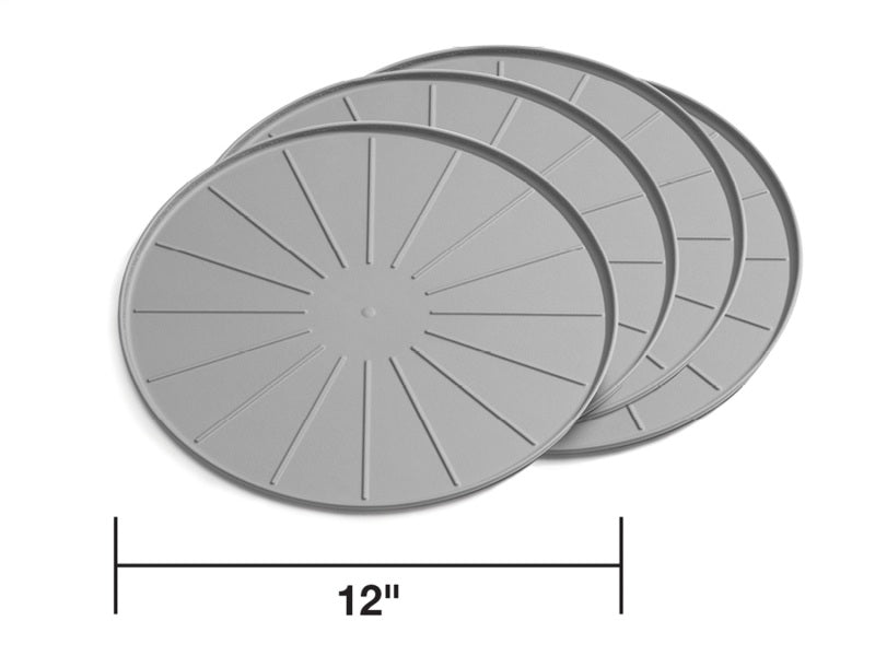 WeatherTech Home Surface Protectors 12in. - Grey (Set of 4) Secondary image