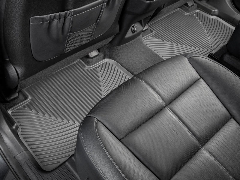 WeatherTech 2020+ Kia Telluride Rear Rubber Mats - Grey Secondary image