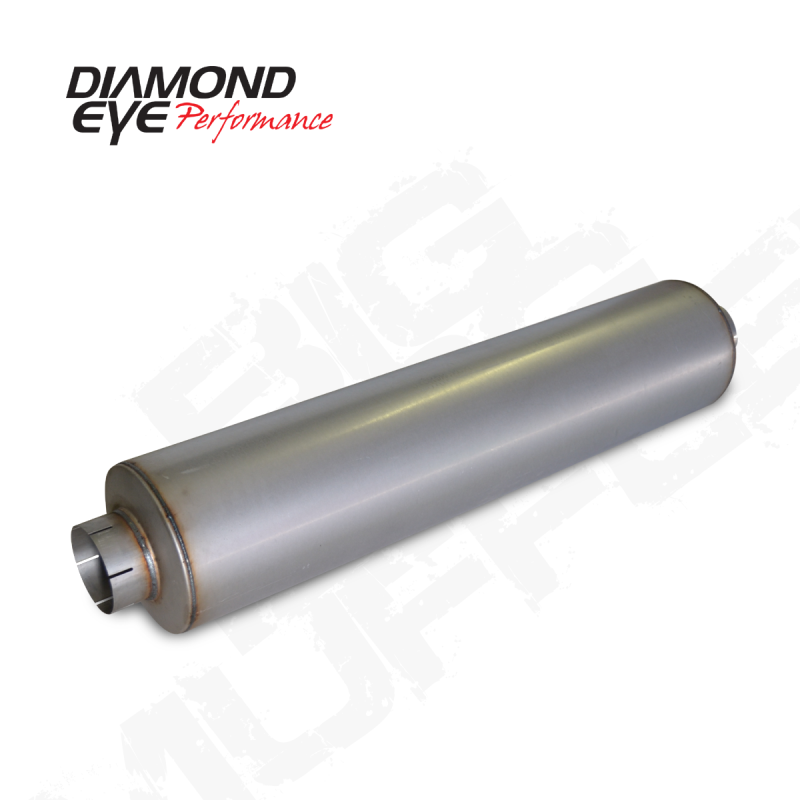 Diamond Eye MFLR BIG DOG QUIET TONE 5inID SGL IN/SGL OUT 10inDIA X 45in BODY 51in LENGTH BAFFLED AL Secondary image